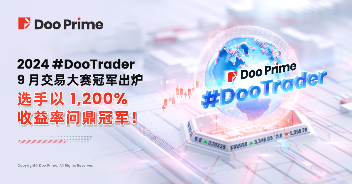 2024 #DooTrader 慈善杯 9 月交易大赛赛果出炉，选手以 1,200% 收益率问鼎冠军！ 